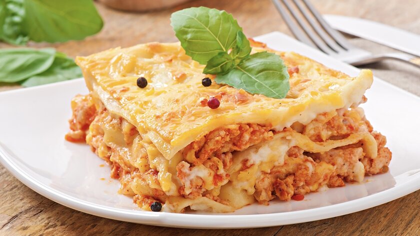 Рецепт лазаньи болоньезе с соусом бешамель