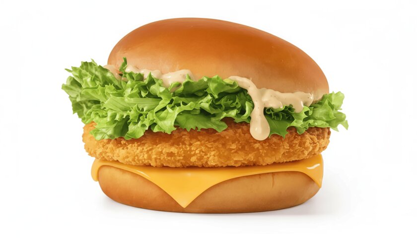 Во «Вкусно — и точка» появился Атлантик Бургер Кунжутный и рыбные палочки