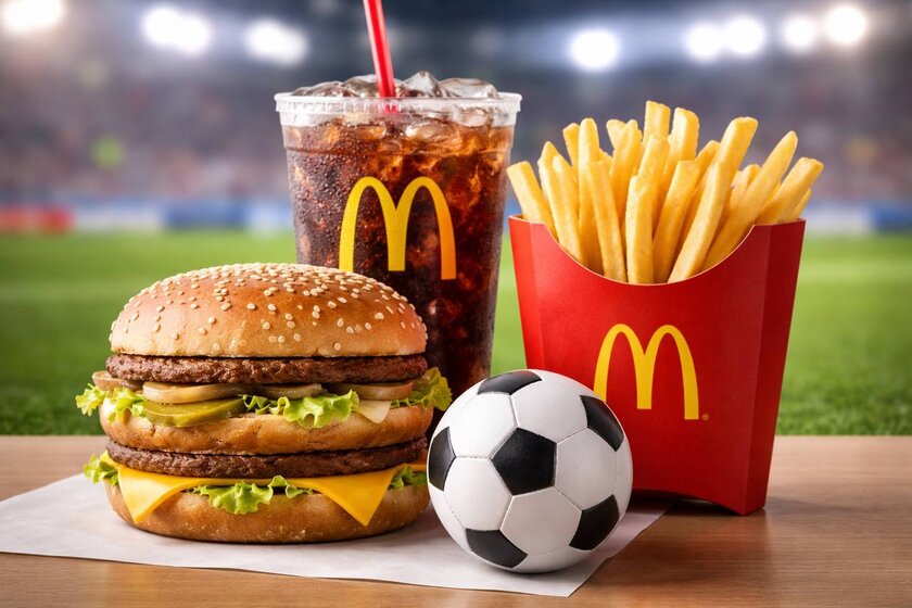 McDonald’s выпустил комбо с футбольным мячом