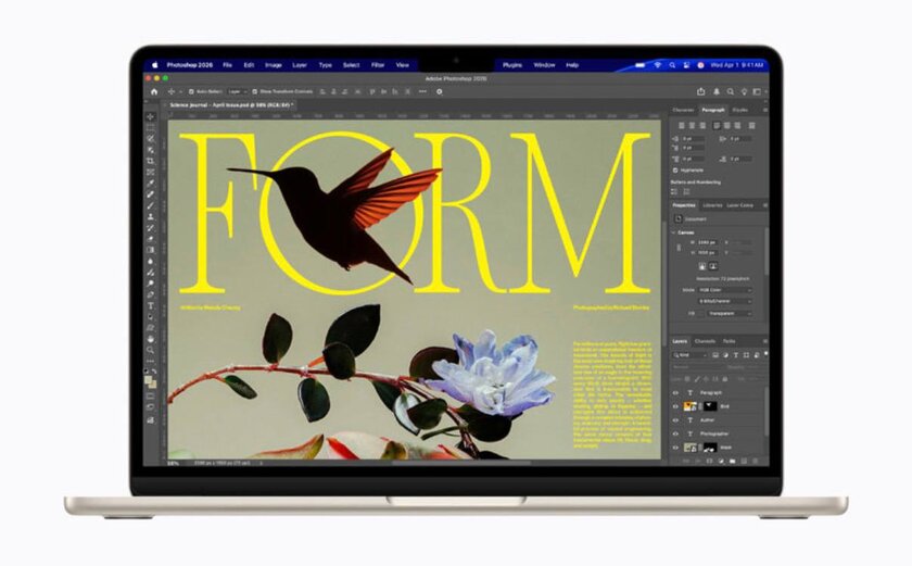 Apple показала MacBook Air c чипсетом M5