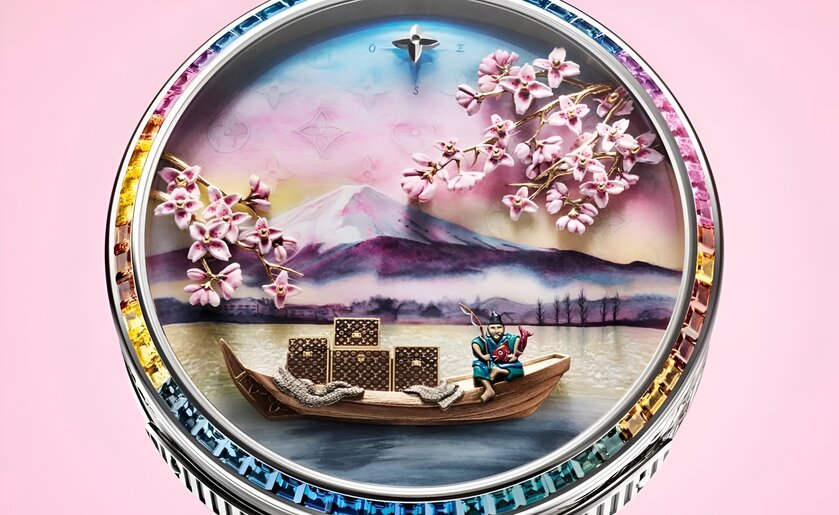 Louis Vuitton представил карманные часы в японском стиле