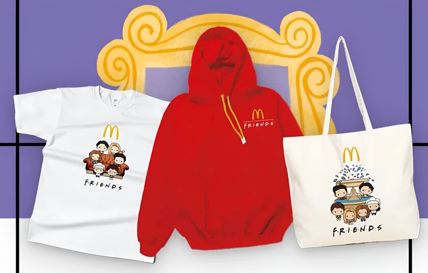 McDonald’s запустил викторину с призами по сериалу «Друзья»