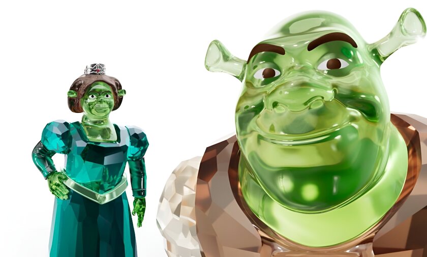 Swarovski выпустил хрустальные фигурки Шрека и его друзей