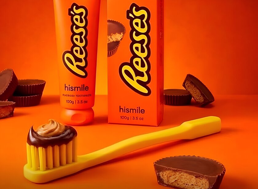 Появилась зубная паста со вкусом арахиса и шоколада