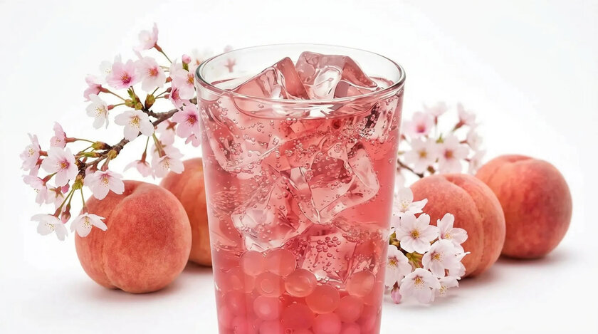 В Rostic’s появился бабл-лимонад со вкусом сакуры