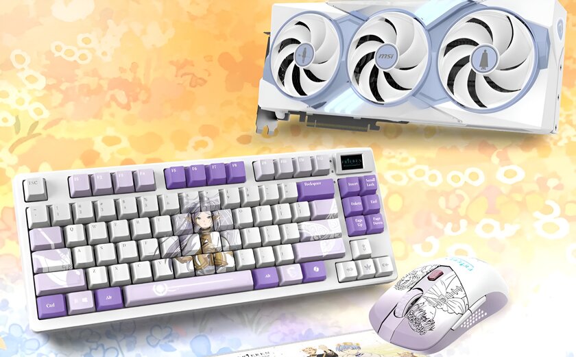 MSI выпустила видеокарту и аксессуары по аниме о Фрирен