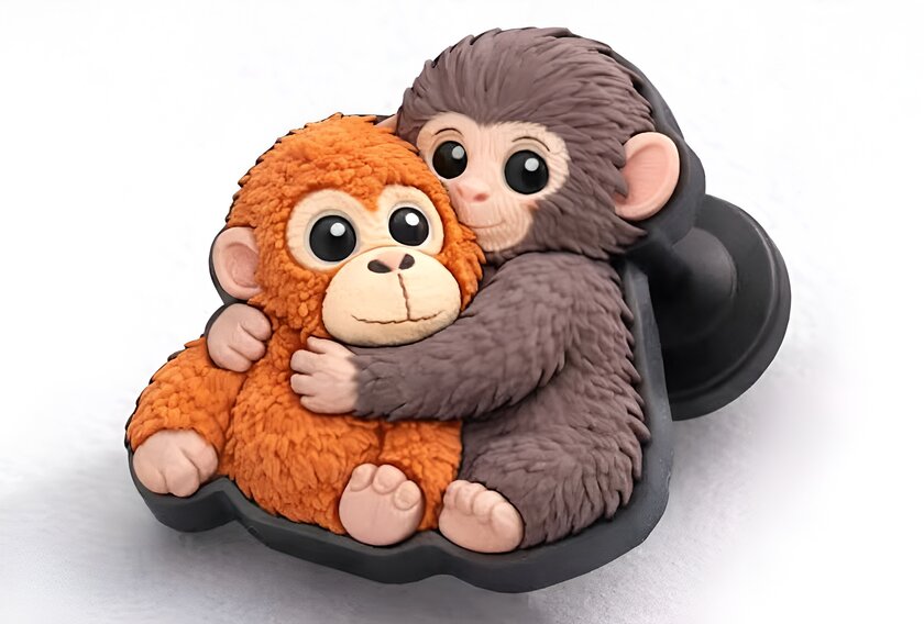 Обезьянка Панч получит собственный джиббитс от Crocs