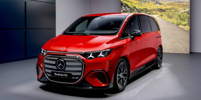 Mercedes-Benz представил электрический минивэн VLE
