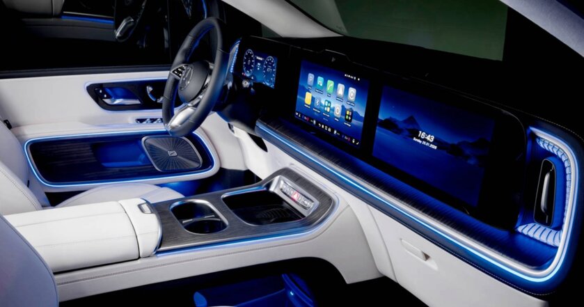 Mercedes-Benz представил электрический минивэн VLE