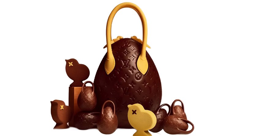 Louis Vuitton выпустил шоколадную сумку к Пасхе