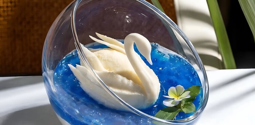 «ERWIN.Павильон.Патрики» подарит гостям десерт в виде лебедя