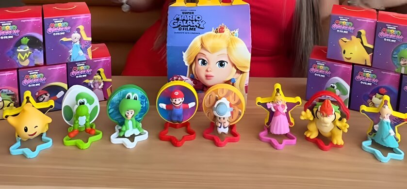 McDonald's выпустил комбо «Супер Марио: Галактическое кино»