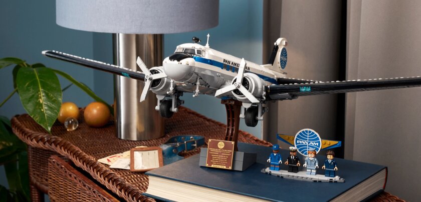 Lego показала набор по легендарному самолёту Douglas DC-3