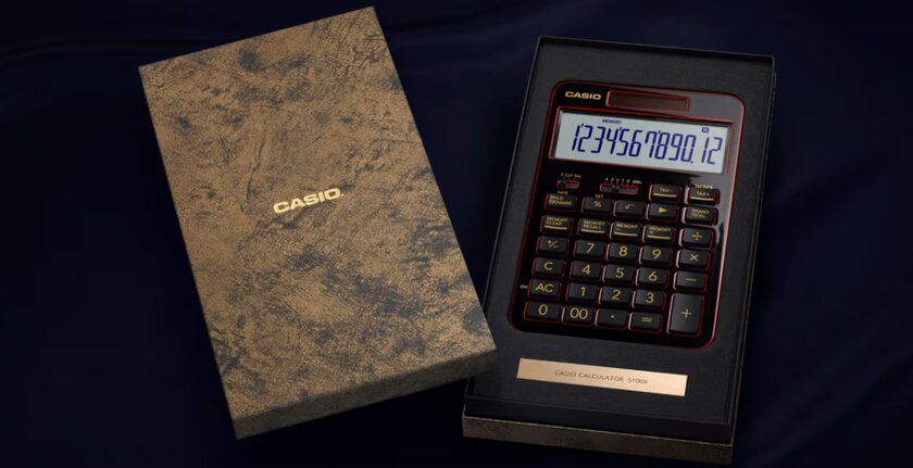 Casio показала премиальный калькулятор S100X