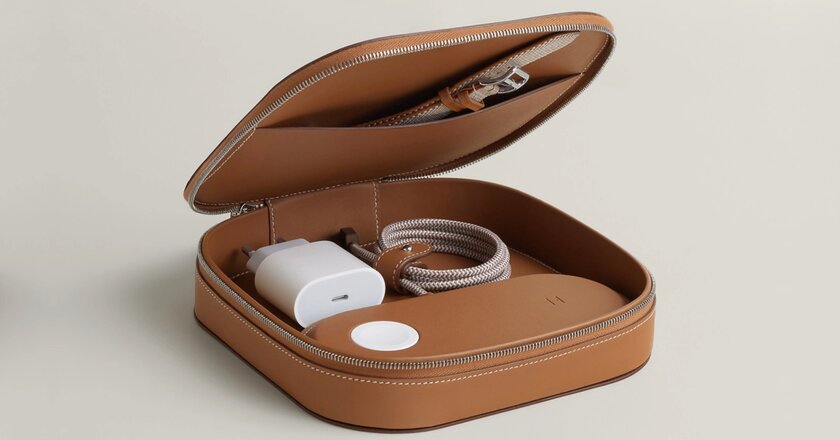 Hermes выпустил сумку с MagSafe-зарядкой