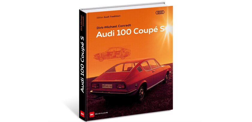Audi выпустила книгу «Audi 100 Coupe S»