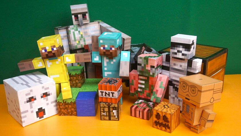 Криперы, квадратная еда и американские горки: когда откроется парк развлечений по Minecraft