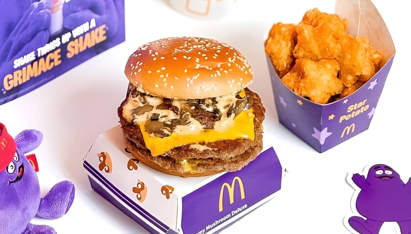 McDonald’s выпустил комбо с грибами и Гримасом
