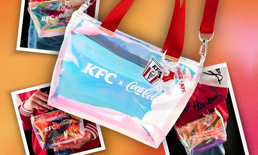 KFC дарит радиевую сумку за заказ семейного комбо
