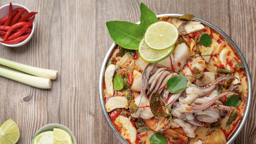 Рецепт том яма с морепродуктами