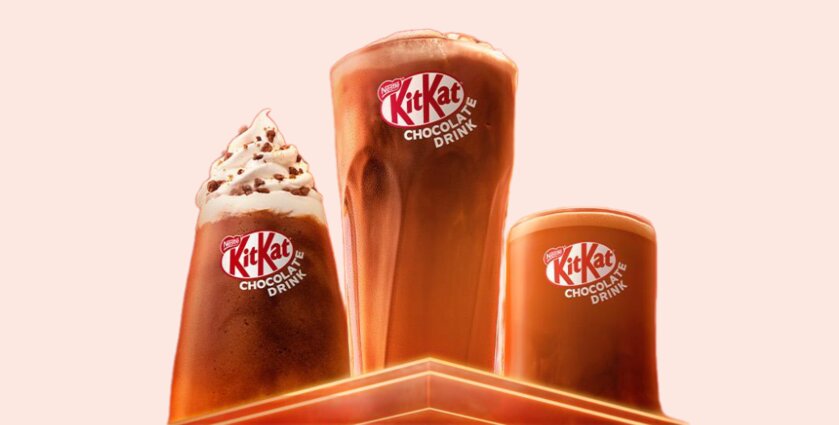 McDonald’s выпустил напитки с батончиком KitKat