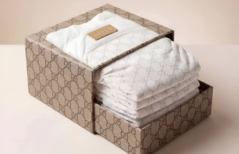 Gucci стали выпускать элитные подгузники