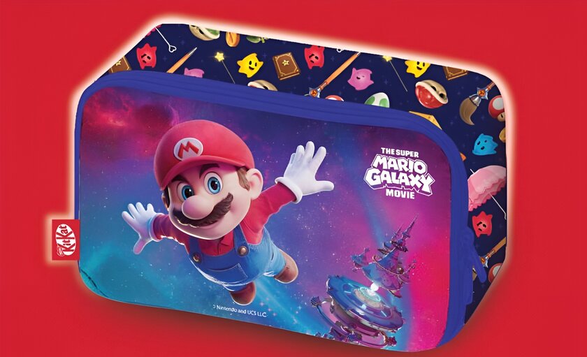 KitKat выпустил линейку пеналов с героями «Супер Марио»
