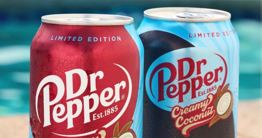Dr.Pepper вернёт в продажу газировку с кокосом