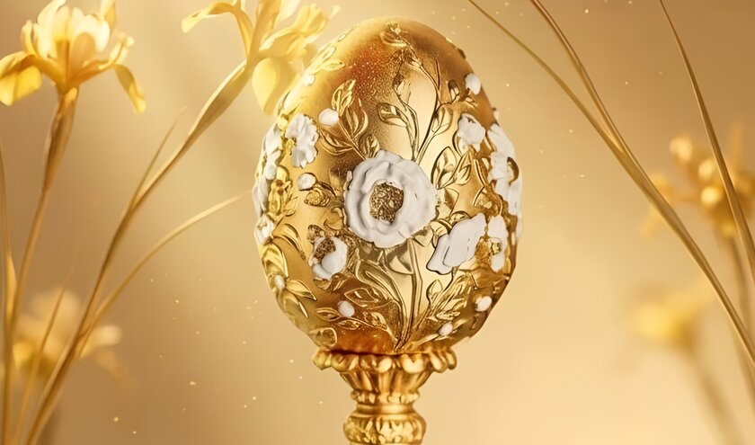Нашли в продаже пасхальные шоколадные яйца «Фаберже»