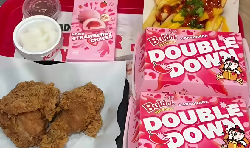KFC запустит меню с корейской лапшой Buldak