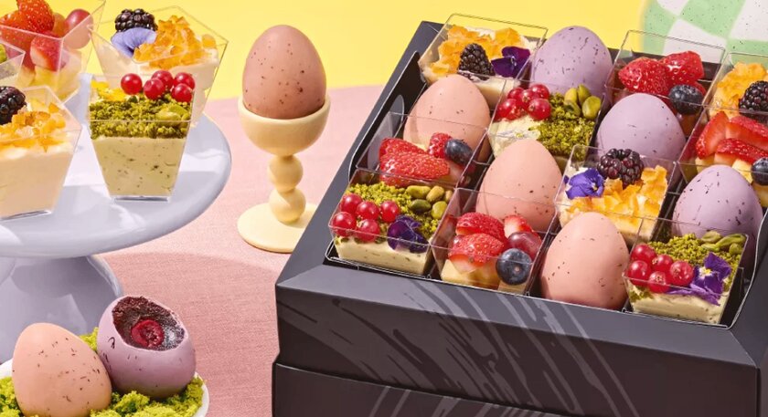 Подборка пасхальных куличей и десертов от 70 до 117 000 рублей
