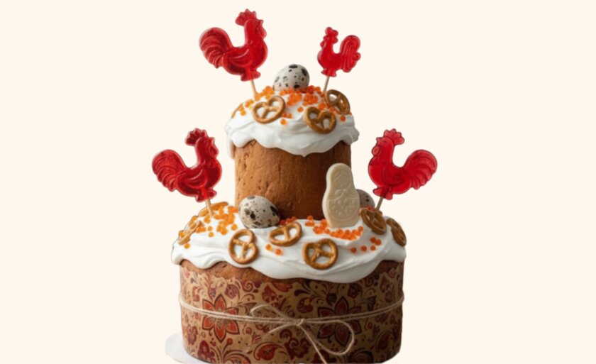 Подборка пасхальных куличей и десертов от 70 до 117 000 рублей