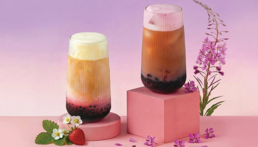 One Price Coffee выпустила весенние вкусы бабл-ти
