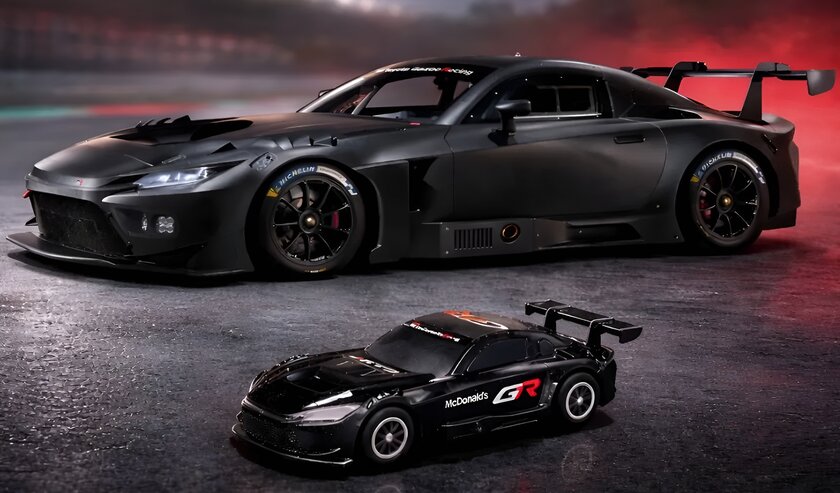 McDonald's выпустит игрушку в виде гоночной Toyota GR GT3