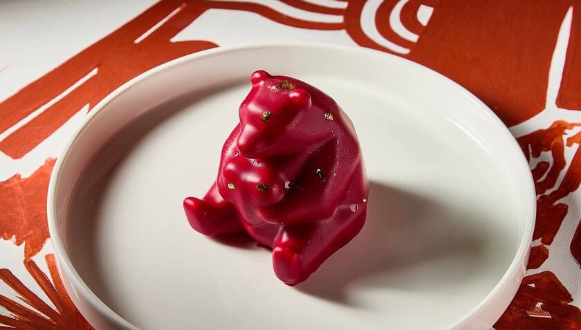 Появился десерт в виде японского медведя Камуи