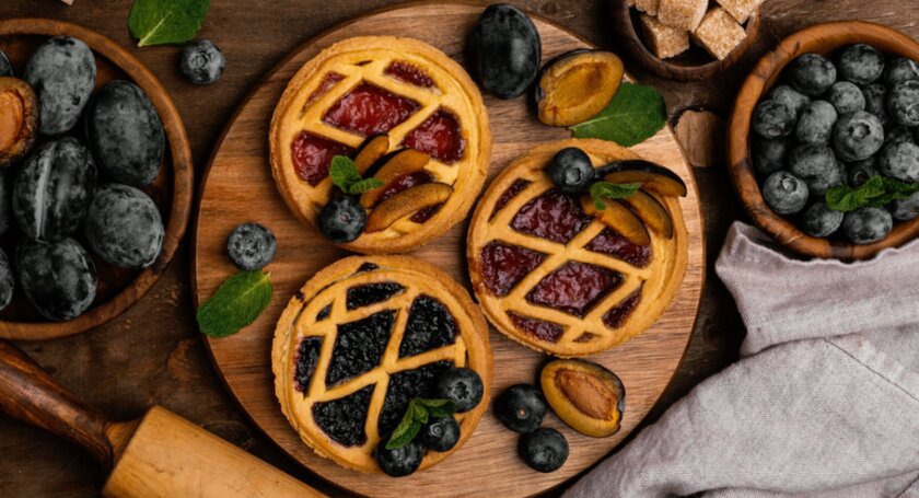 Три простых рецепта фруктовых пирогов