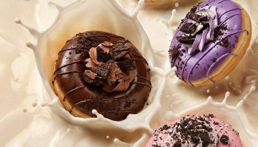 Krispy Kreme выпустит линейку пончиков с крошками печенья