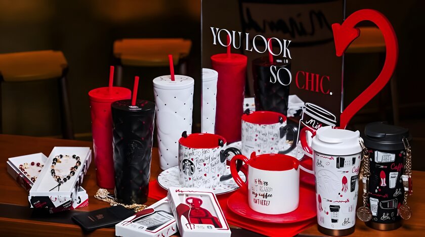 Starbucks выпустил коллекцию по «Дьявол носит Prada 2»