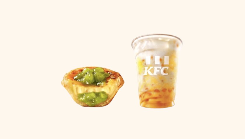 KFC выпустил тарт с гуавой и сливочный коктейль с манго