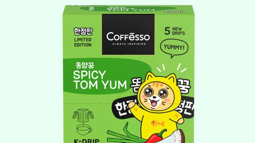 Нашли в продаже дрип-кофе со вкусом том яма