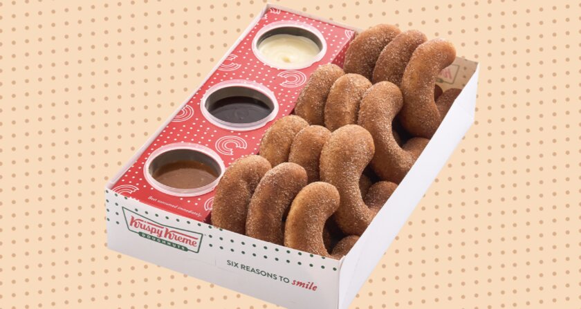 Krispy Kreme выпустил мини-чуррос и два новых напитка