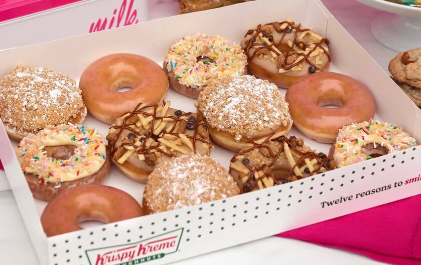 Krispy Kreme выпустил линейку пончиков в стиле десертов