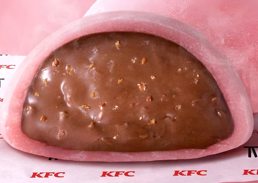 KFC выпустил десерт моти с шоколадом Kit Kat
