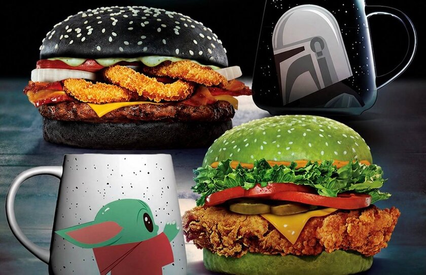 «Бургер Кинг» выпустил комбо по фильму «Мандалорец и Грогу»