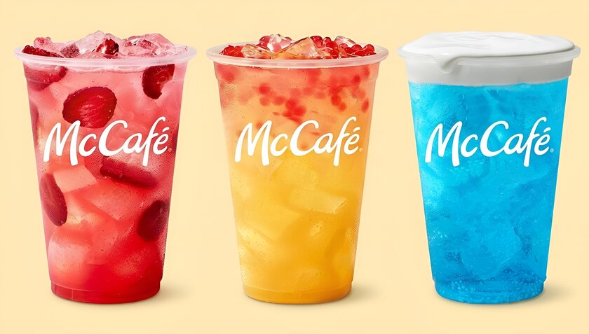 McDonald’s выпустил линейку летних напитков
