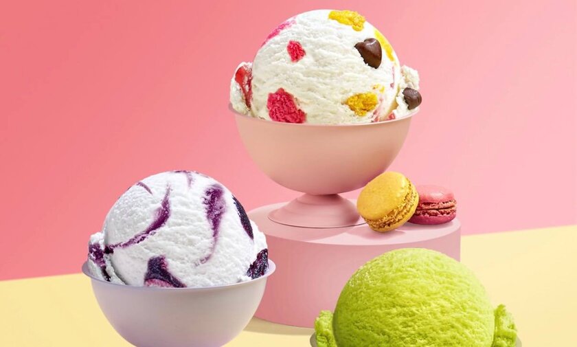 Baskin Robbins выпустил весеннюю линейку мороженого