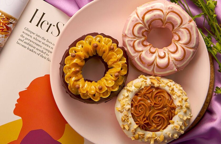 Krispy Kreme выпустил коллекцию пончиков ко Дню матери