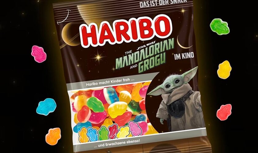 Haribo выпустил мармелад в стиле «Мандалорца и Грогу»