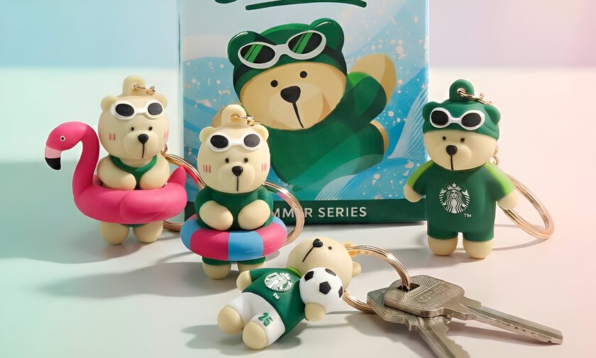 Starbucks выпустил линейку спортивных Bearista