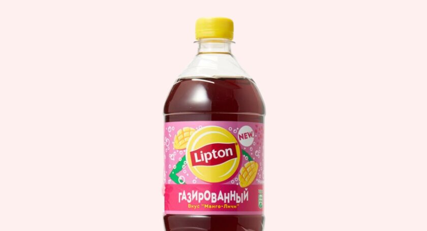 В России появился шипучий чай Lipton